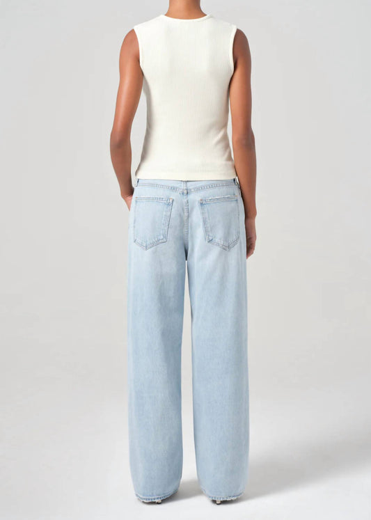 Agolde - Women's Low Slung Baggy Jeans