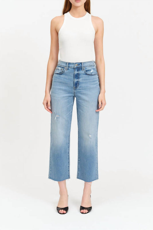 Daze - Sundaze Crop Straight Leg Jean