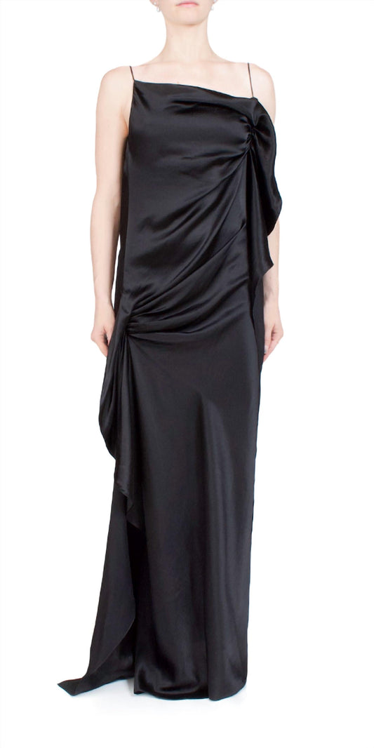 Christopher Esber - Cusco Draped Silk Maxi Dress