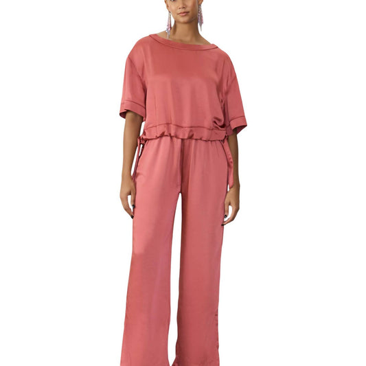 Gstq - Satin ribbon Pants