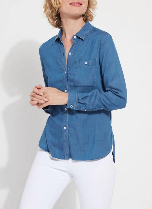 Lysse - Drew Stretch Chambray Shirt