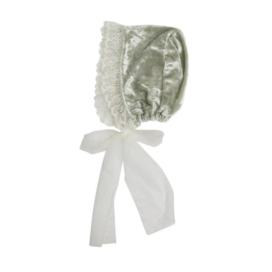 Haute Baby - "Evelyn" Bonnet for Newborn Girls