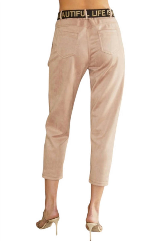 Venti6 - Renata Darted Pants With Belt