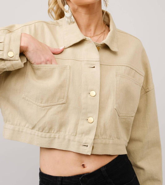 Blue B - Long Live Cowgirls Patch Denim Jacket