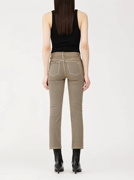 MARA MID-RISE STRAIGHT ANKLE PANT