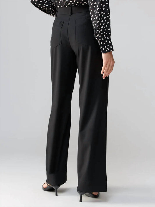 Sanctuary - Marine Wide Leg Trouser