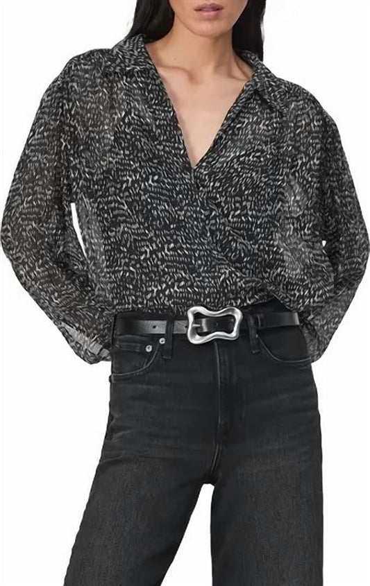 Rag & Bone - EMMY PRINTED TOP