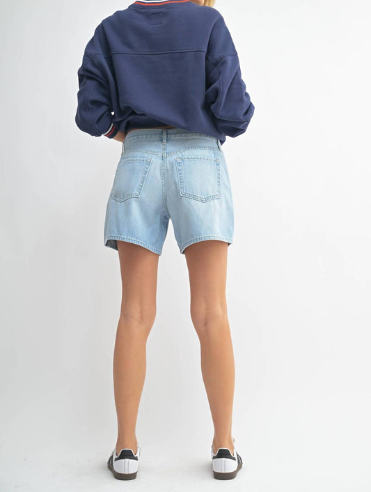 Just Black Denim - Lightweight Longer Length Shorts