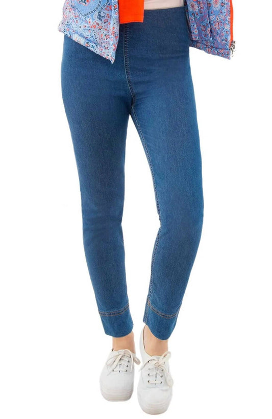 Gretchen Scott - Gripeless Denim Pull On Pant