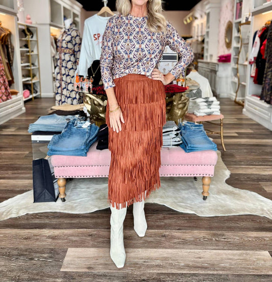 Anonyme - Fringes Skirt