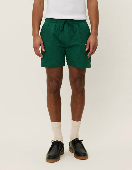 Les Deux - Stan Seersucker Swim Shorts