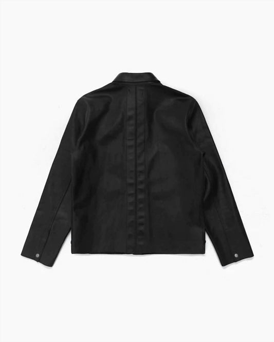Men's Leather Deck Jacket