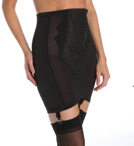 Rago - High Waist Open Bottom Girdle With Zipper