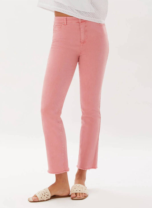 Ecru - LA CIENEGA STRAIGHT LEG CROPPED JEAN