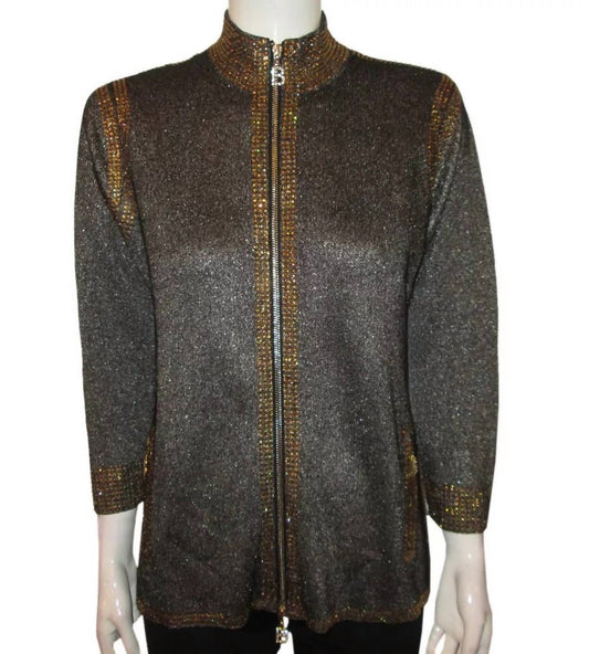 Berek - FANCY FUN TIMES ZIP CARDIGAN