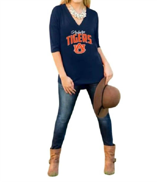 Gameday Couture - Auburn University Weekender Top