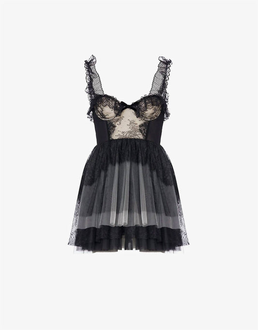 Lace & Tulle Minidress
