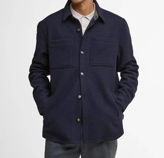 Barbour - Marlow Tailored Wool Blend Overshirt
