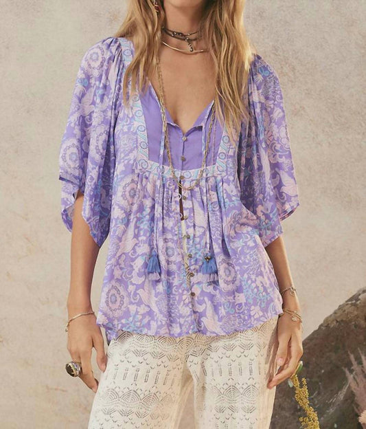 Spell - Sannah Short Sleeve Blouse