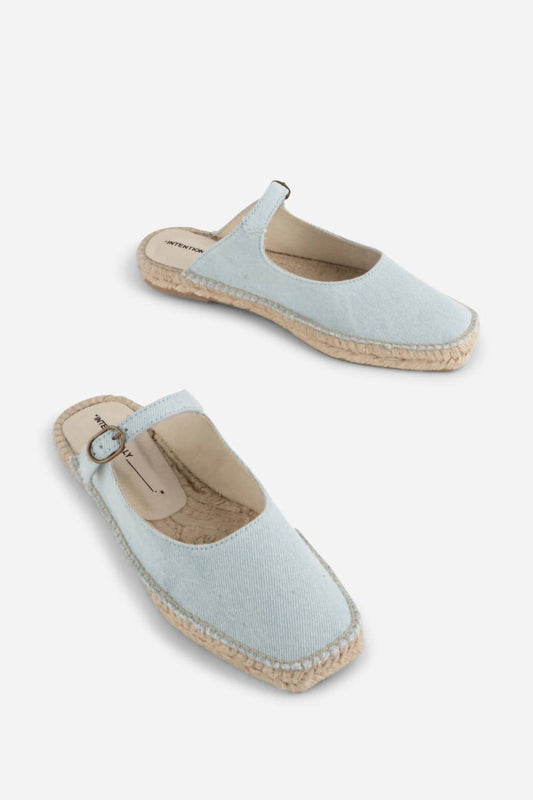 Intentionally Blank - Women's Reports Denim Slip On Espadrille