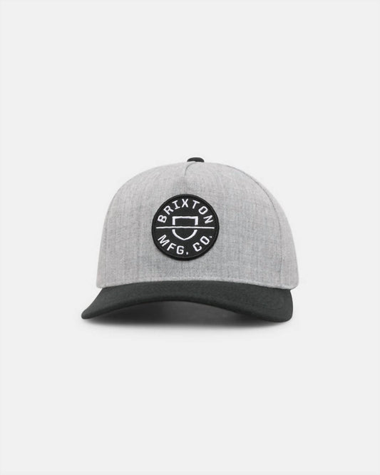 Brixton - Crest C Mp Snapback Cap