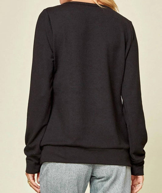 Andree By Unit - Floral Embroidered Pullover Top