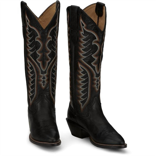 Justin - Women's Evelyn Western Boot - Medium
