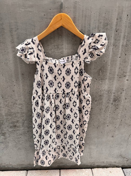 Splendid - Girl's Ikat Ruffle Dress