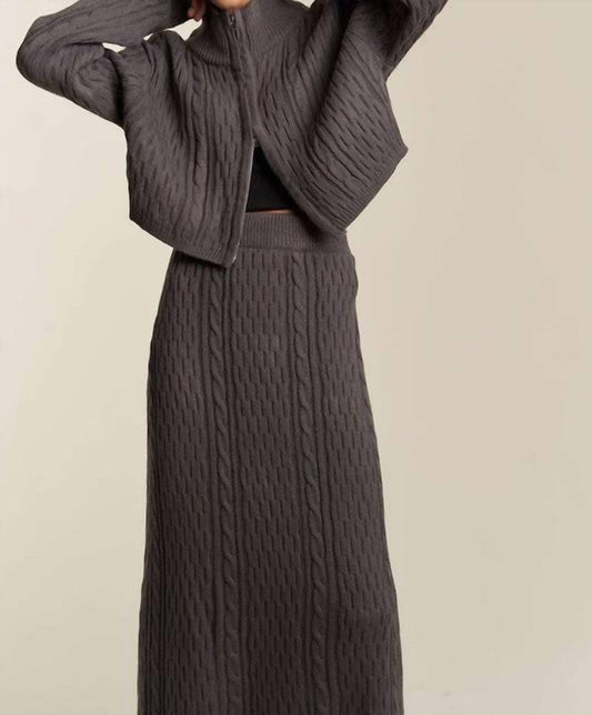 Adora - Women's Edna Textured Knit Sweater