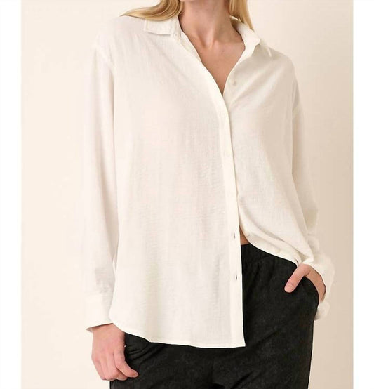 Mittoshop - Airflow Button Down Long Sleeve Shirt