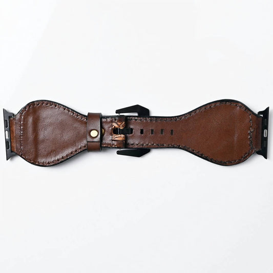 American Darling - Women's Leather Tooled Apple Watch Strap