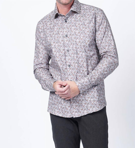 7 Downie St. - Floral Sport Long Sleeve Shirt 1117