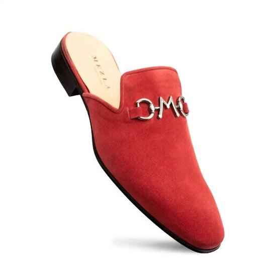 MEN'S ICON SLIP ON MULE SUEDE
