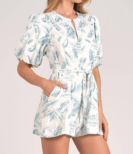 Elan - Lacy Lima Romper