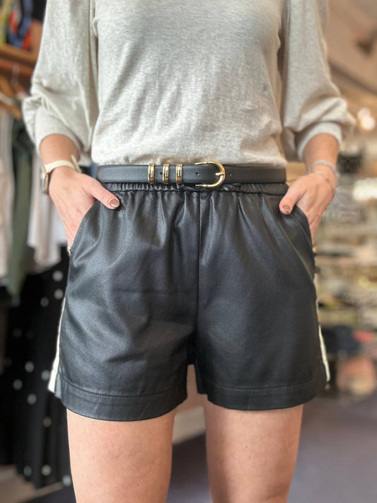 Sanctuary - Coated Twill Track Short