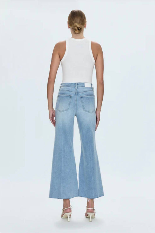 Pistola - Izzy Mid-rise Wide Leg Crop Jean