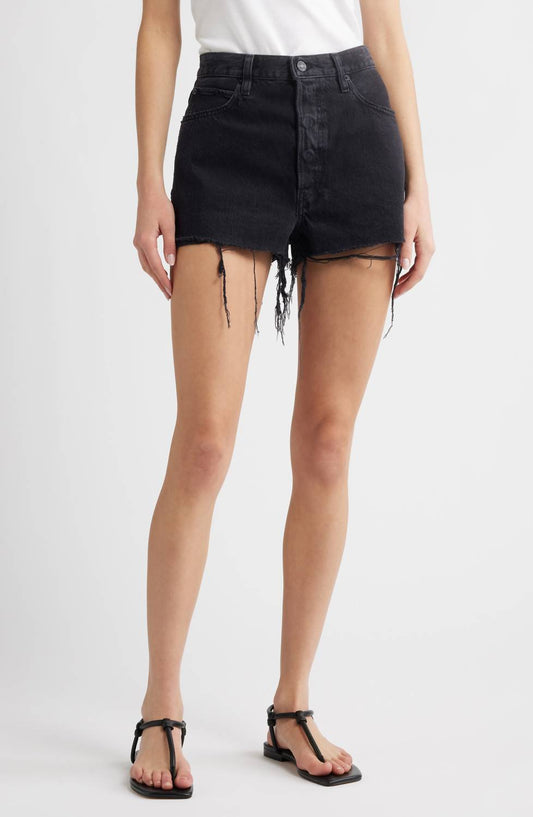 Frame - Dare High Waist Denim Cutoff Shorts