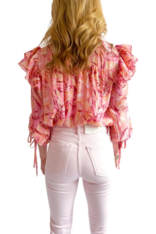 Entro - Mock Neck Long Sleeve Top