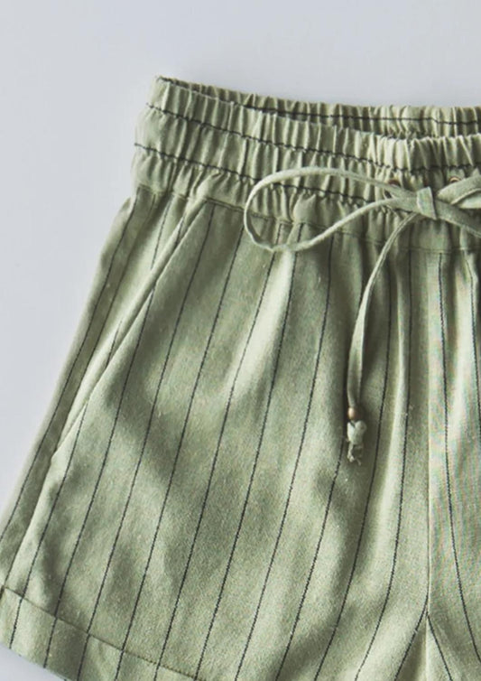 Trend:Notes - Women's Striped Linen Short