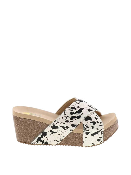 Volatile - Women's Riverside Cowhide Wedge Sandal