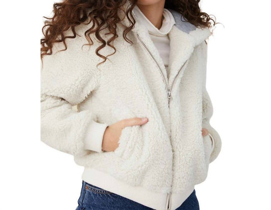 Bella Dahl - Hoodie Bomber Jacket