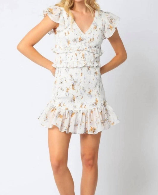 Olivaceous - Seren Mini Dress