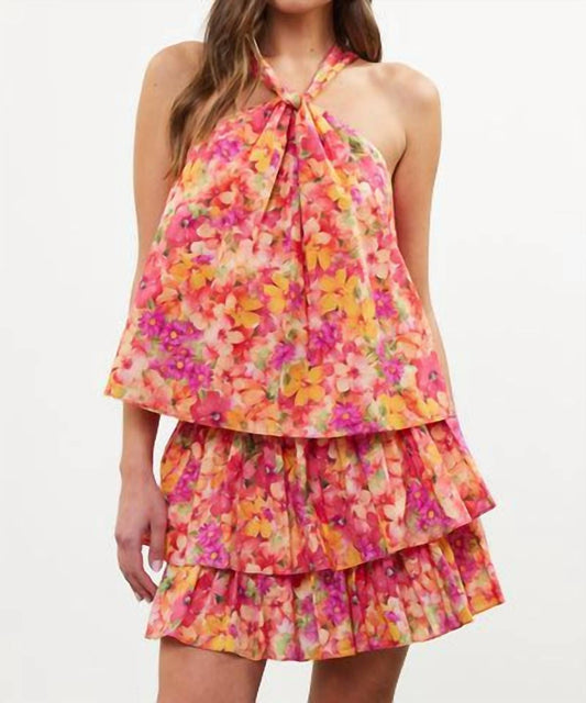 Skies Are Blue - Tessa Tiered Ruffle Skirt