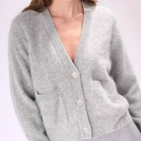 Cashmere Clouds - Exquisite Brushed Cashmere Cardigan