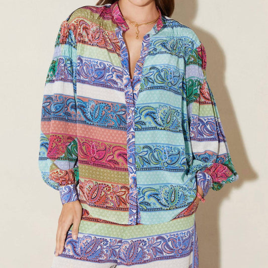 Boteh - Marseille Silk Smock Shirt