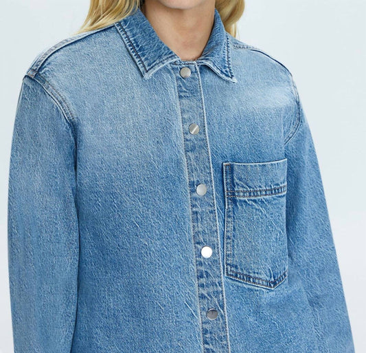 Pistola - Liv Long Sleeve Denim Shirt