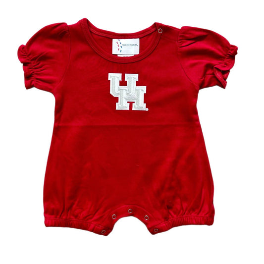 Two Feet Ahead - Girl's University Of Houston Romper
