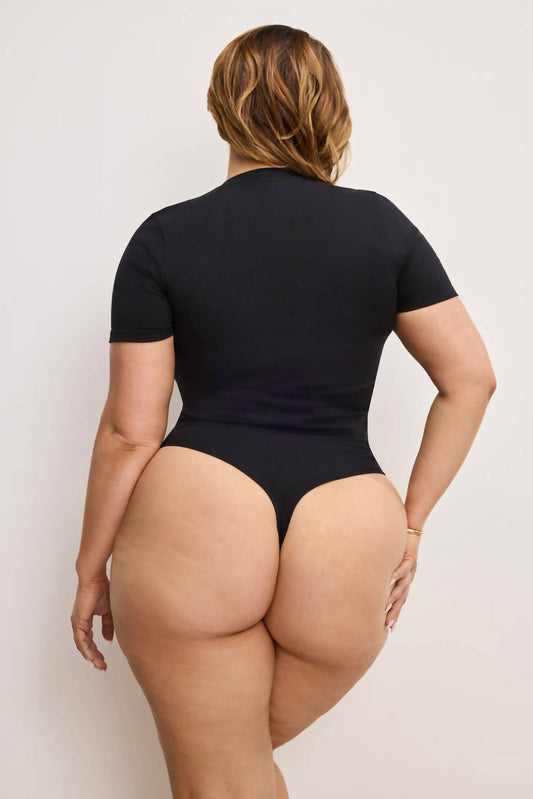 Good American - SUPER STRETCH DEEP V BODYSUIT
