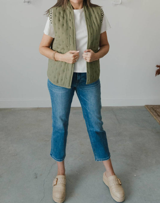 See And Be Seen - Everything's Alright Embroidered Vest