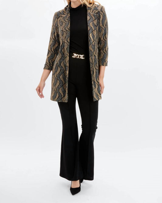 Frank Lyman - Patterned Abstract Blazer